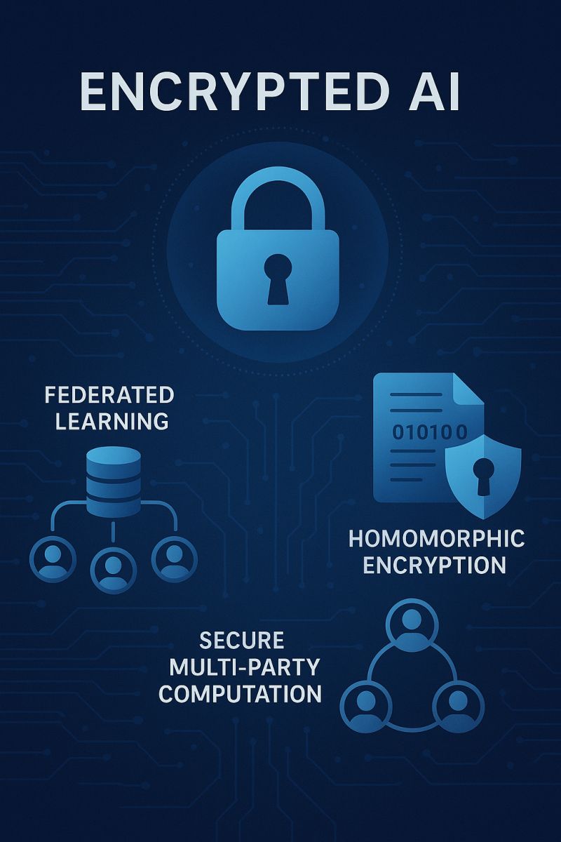 Encrypted AI: Securing Machine Learning Models from Training to Inference